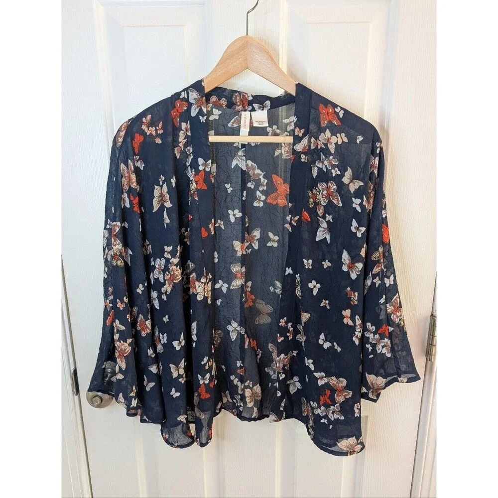 Xhilaration sheer butterfly